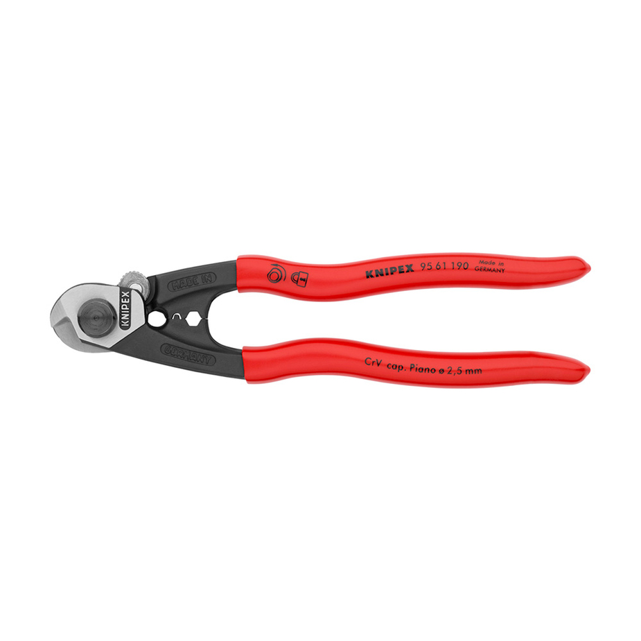 Ножницы 190 мм Knipex (KN-9561190) для резки тросов