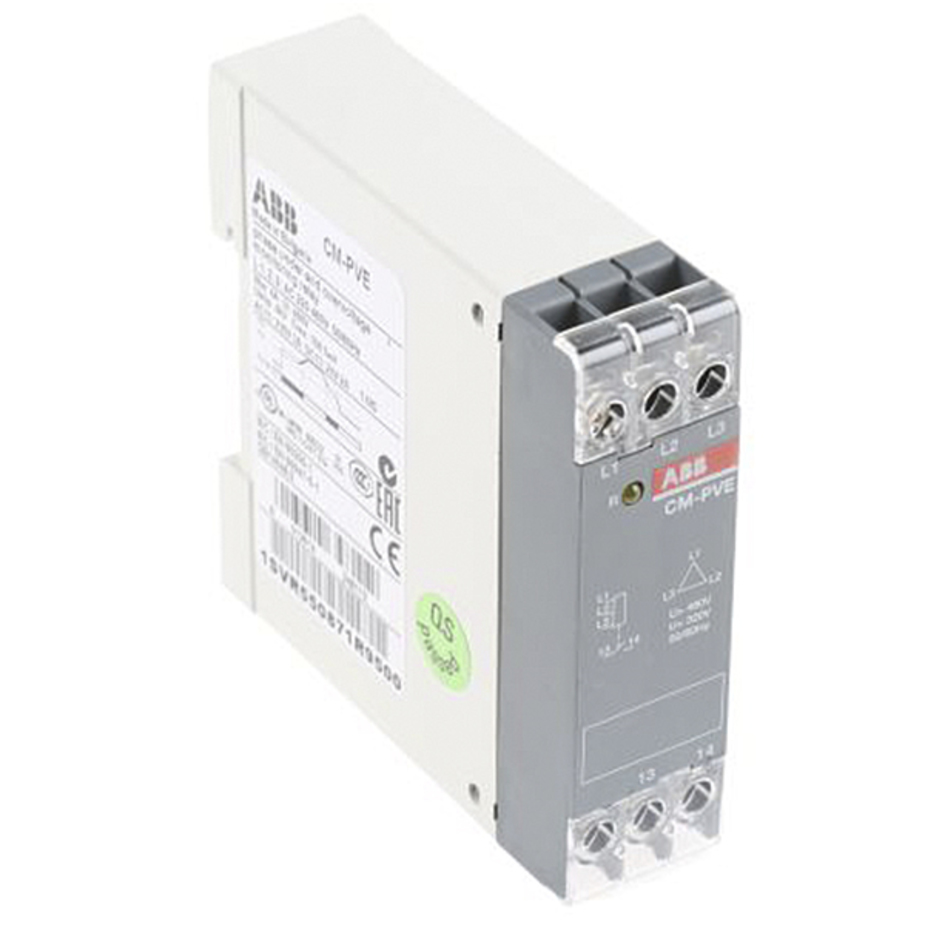 Реле напряжения модульное ABB CM-PVE (1SVR550871R9500) 460 В 3 А тип AC