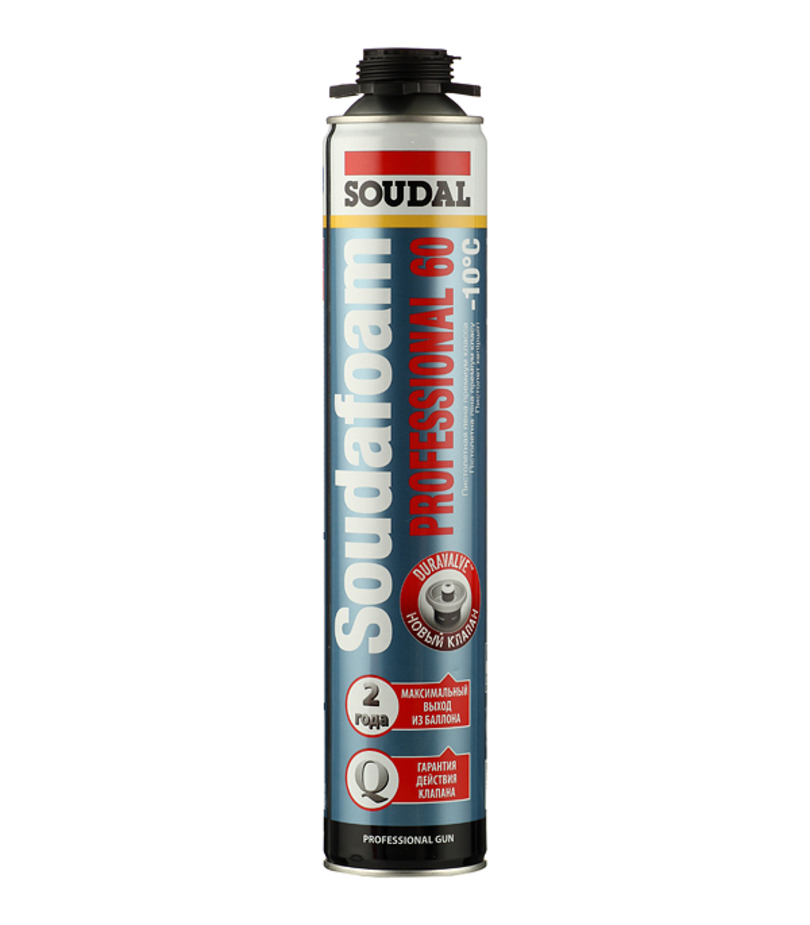 Пена монтажная профессиональная Soudal Professional 60 зимняя 750 мл