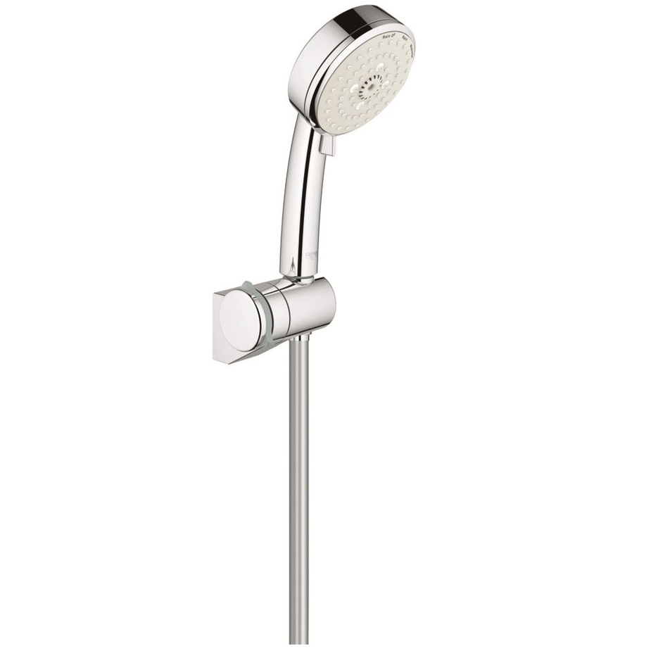 Душевой комплект GROHE New Tempesta Cosmopolitan 100 27584002 с душевой лейкой D100 мм 3F держателем и шлангом 1750 мм