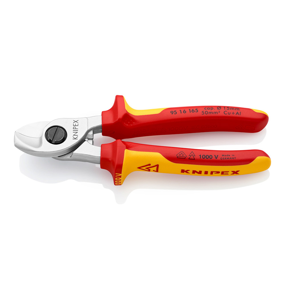 Ножницы 165 мм Knipex (KN-9516165) для резки кабеля