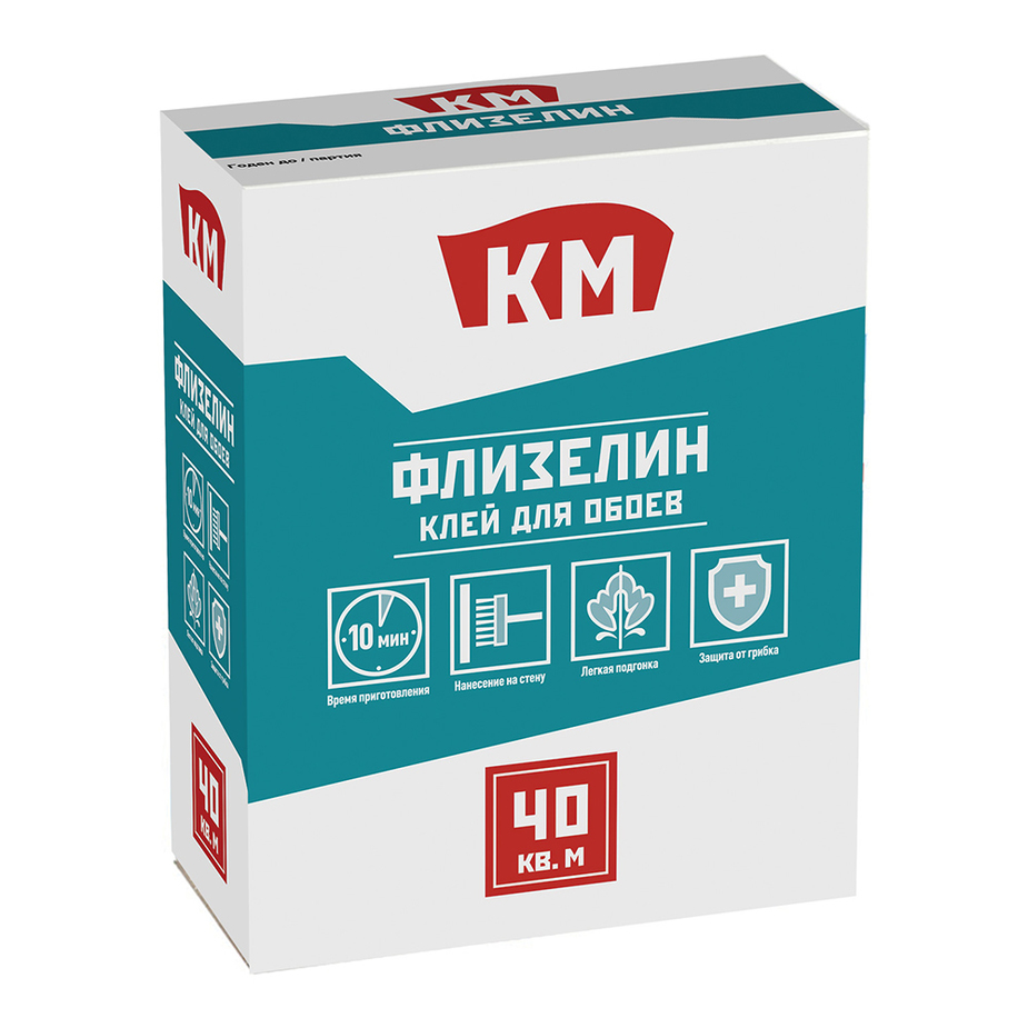 Клей для флизелиновых обоев КМ 300 гр