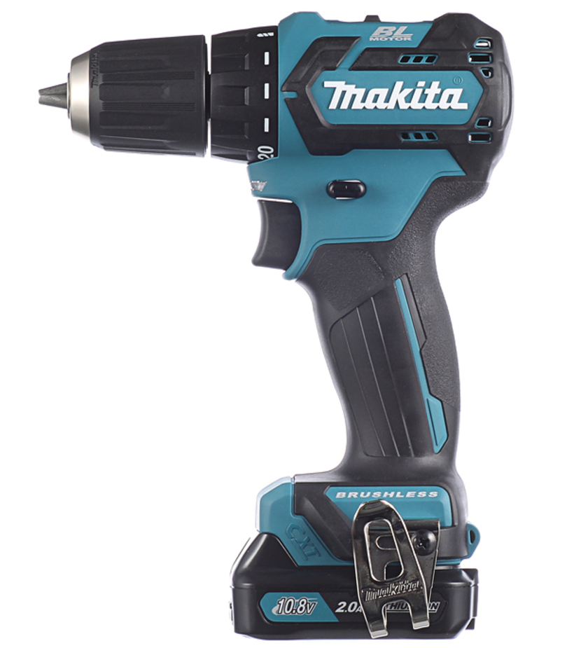 Дрель-шуруповерт аккумуляторная Makita DF332DWAE 10,8В 2х2Ач Li-Ion