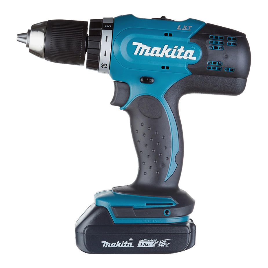 Дрель-шуруповерт аккумуляторная Makita DDF453SYE (DDF453SYE) 18В 2х1,5Ач Li-Ion