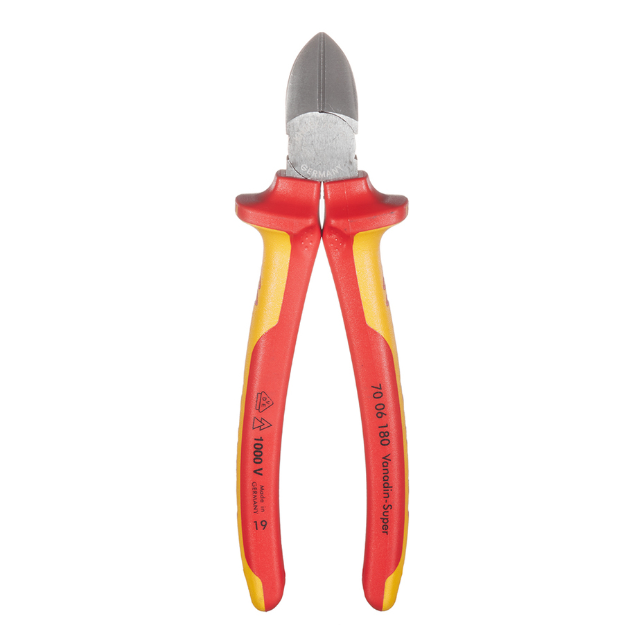 Бокорезы диэлектрические Knipex (KN-7006180SB) 180 мм