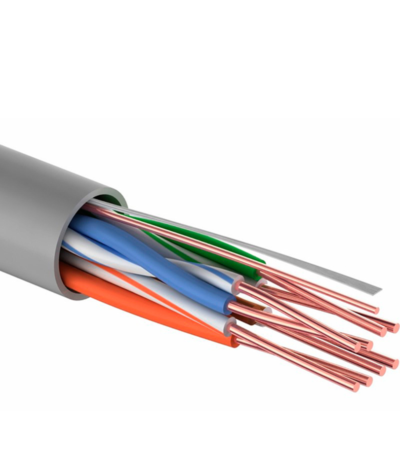 Кабель компьютерный (витая пара) UTP 4PR CAT5e 4х2x0,48 мм Proconnect