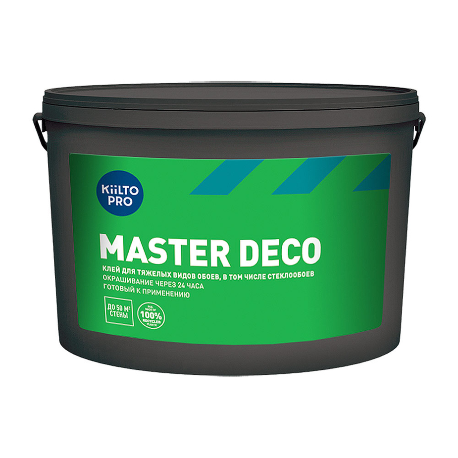 Клей для стеклообоев Kiilto Master Deco готовый 10 кг