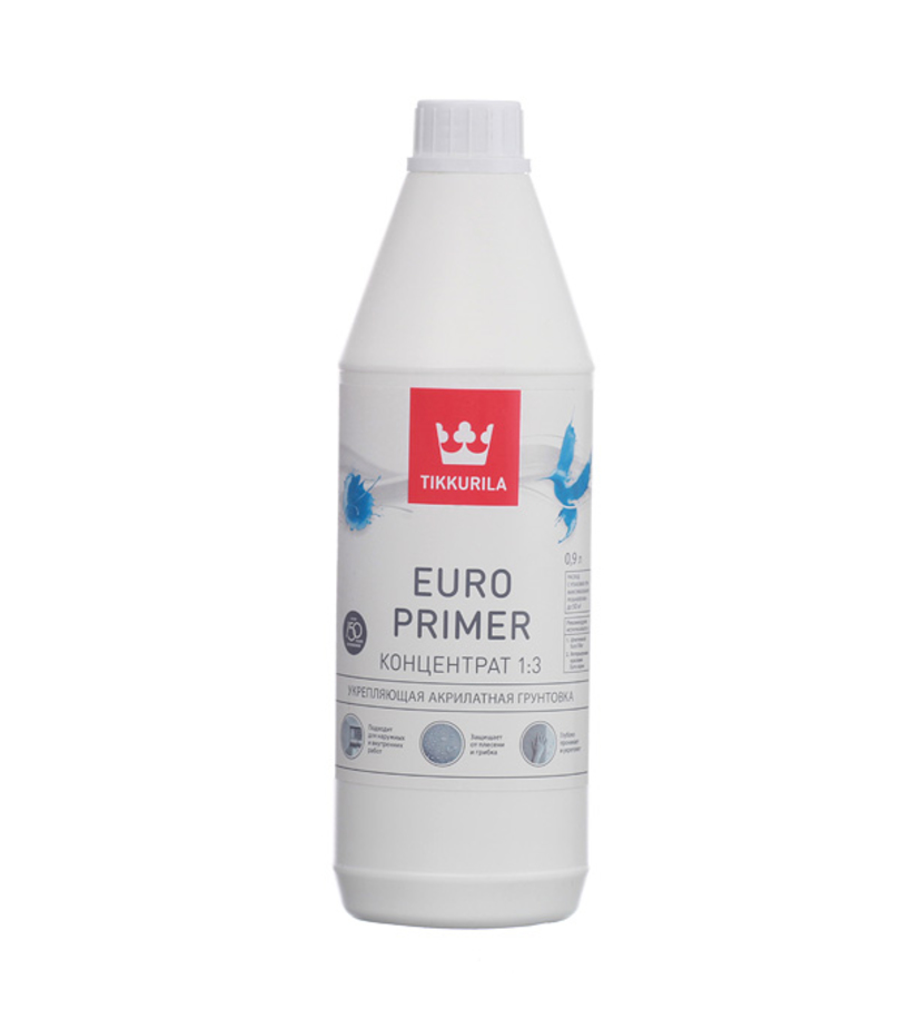 Грунт Tikkurila Euro Primer концентрат 0,9 л