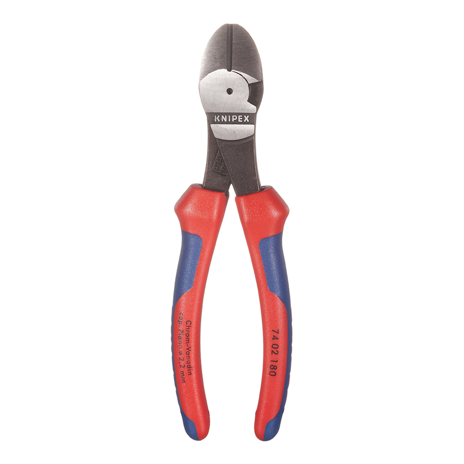 Бокорезы усиленные Knipex (KN-7402180SB) 180 мм