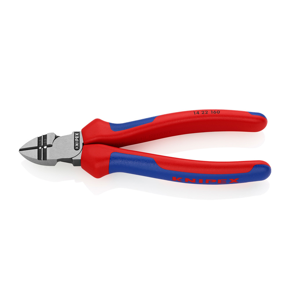 Кусачки боковые 160 мм Knipex (KN-1422160) для удаления изоляции и резки проводов