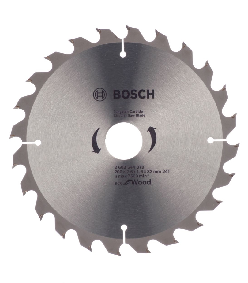 Диск пильный по дереву Bosch Optiline ECO (2608644379) 200х32х1,6/2,6 мм 24 зуба