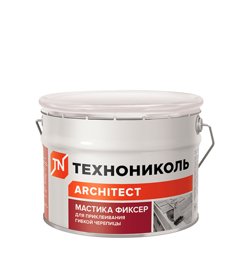 Мастика для гибкой черепицы Технониколь Architect Фиксер 23 3,6 кг/3 л