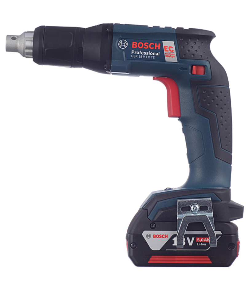 Дрель-шуруповерт аккумуляторная Bosch GSR 18 V-EC TE Profi (06019C8007) 18В 2х5Ач Li-Ion