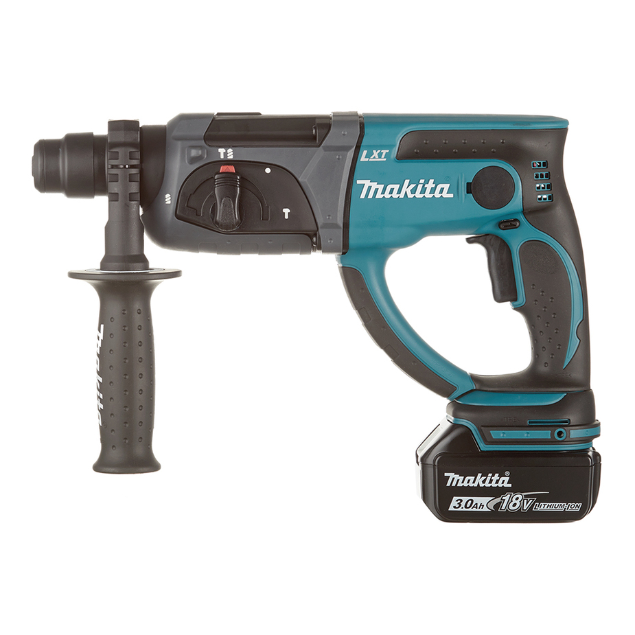 Перфоратор аккумуляторный Makita DHR202RF 18 Вт 1,9 Дж 18В 3Ач Li-Ion SDS-plus